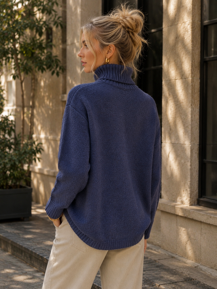 Oversized Turtleneck Sweater