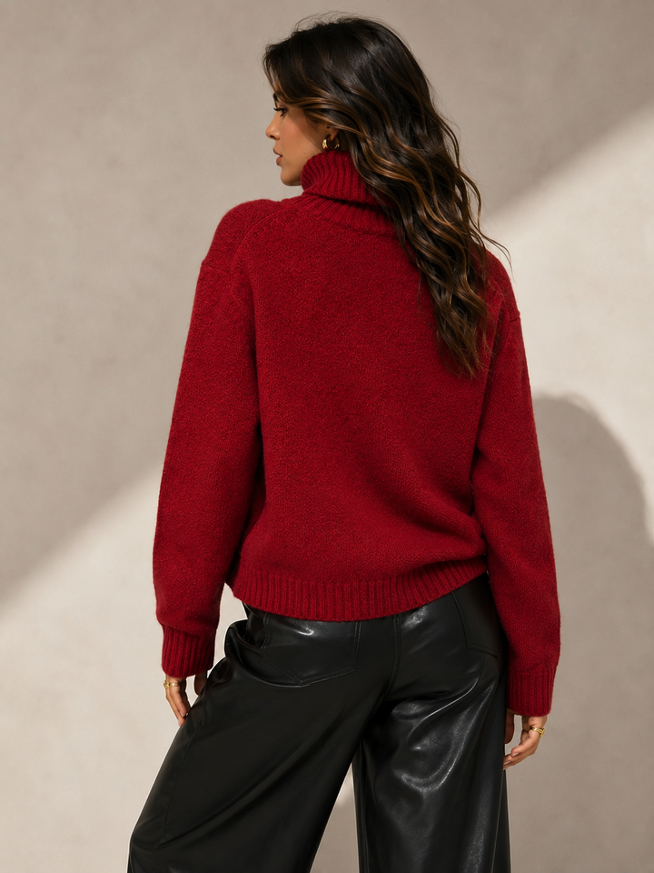 Oversized Turtleneck Sweater
