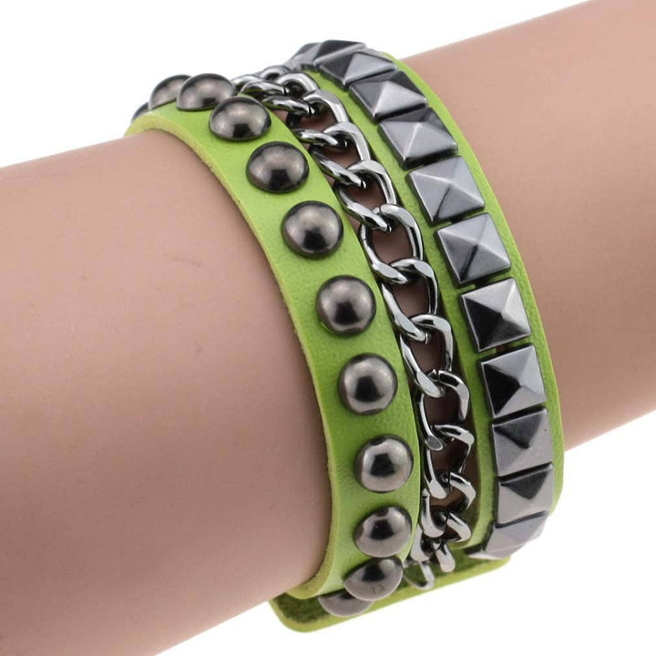 Leather Geometric Design