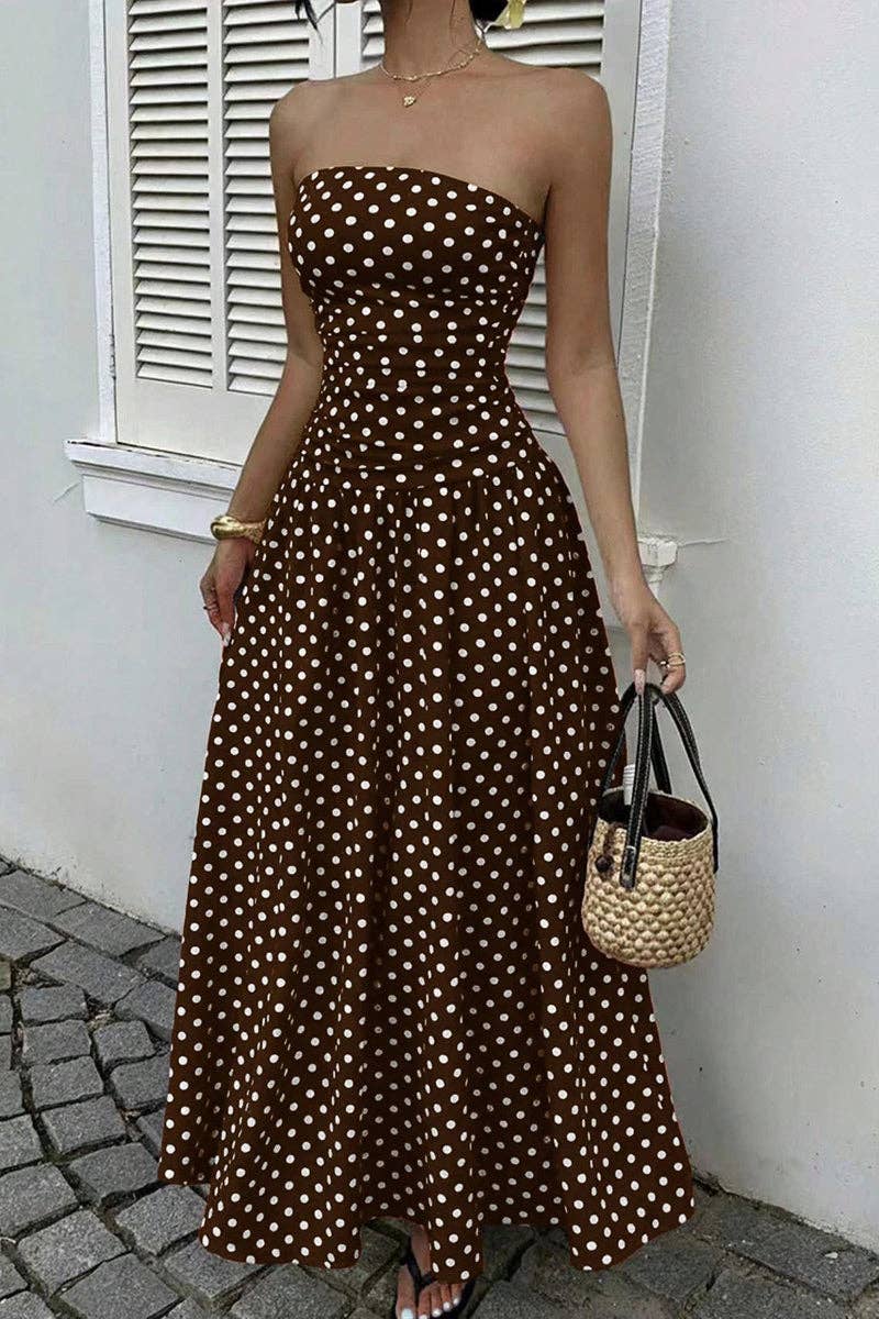 Polka Dot Maxi
