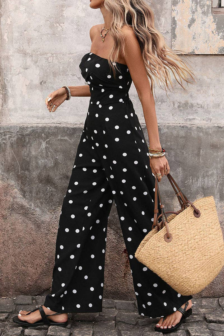 Polka Dot Jumpsuit