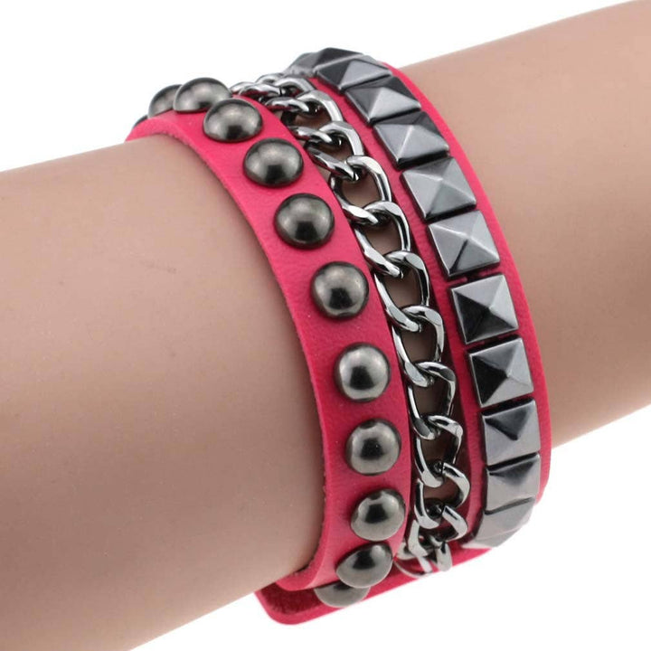 Leather Geometric Design