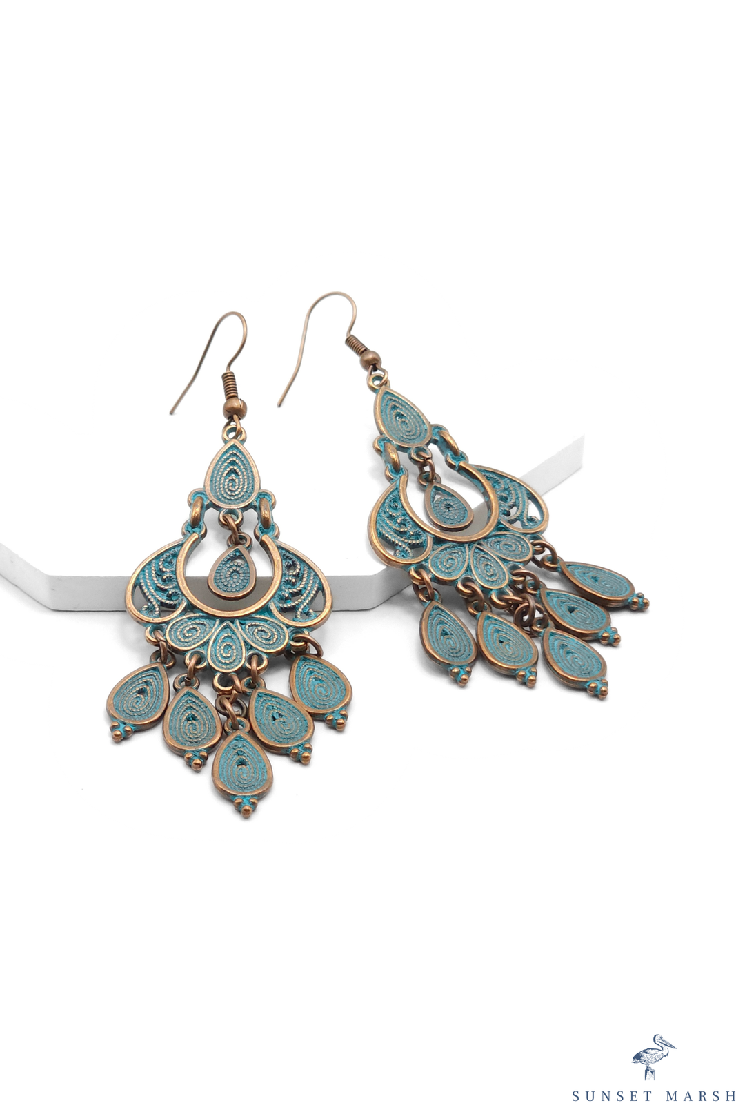 Turquoise Mirage - Turquoise Earrings