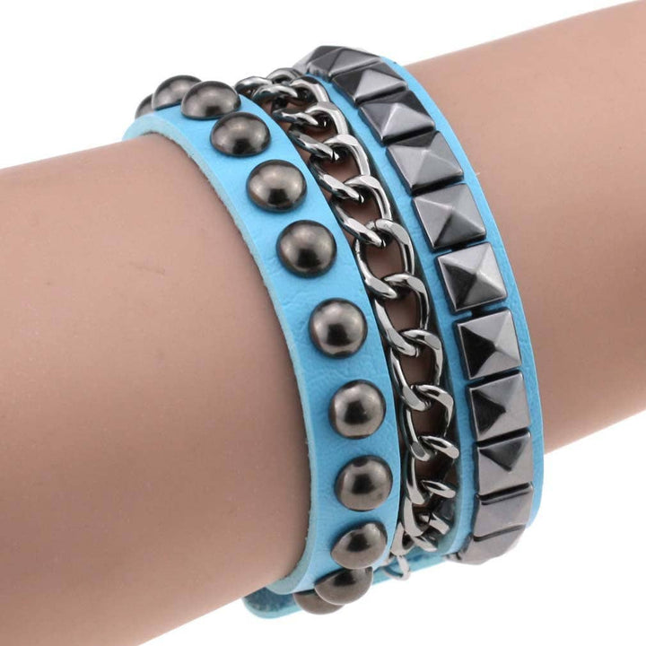 Leather Geometric Design