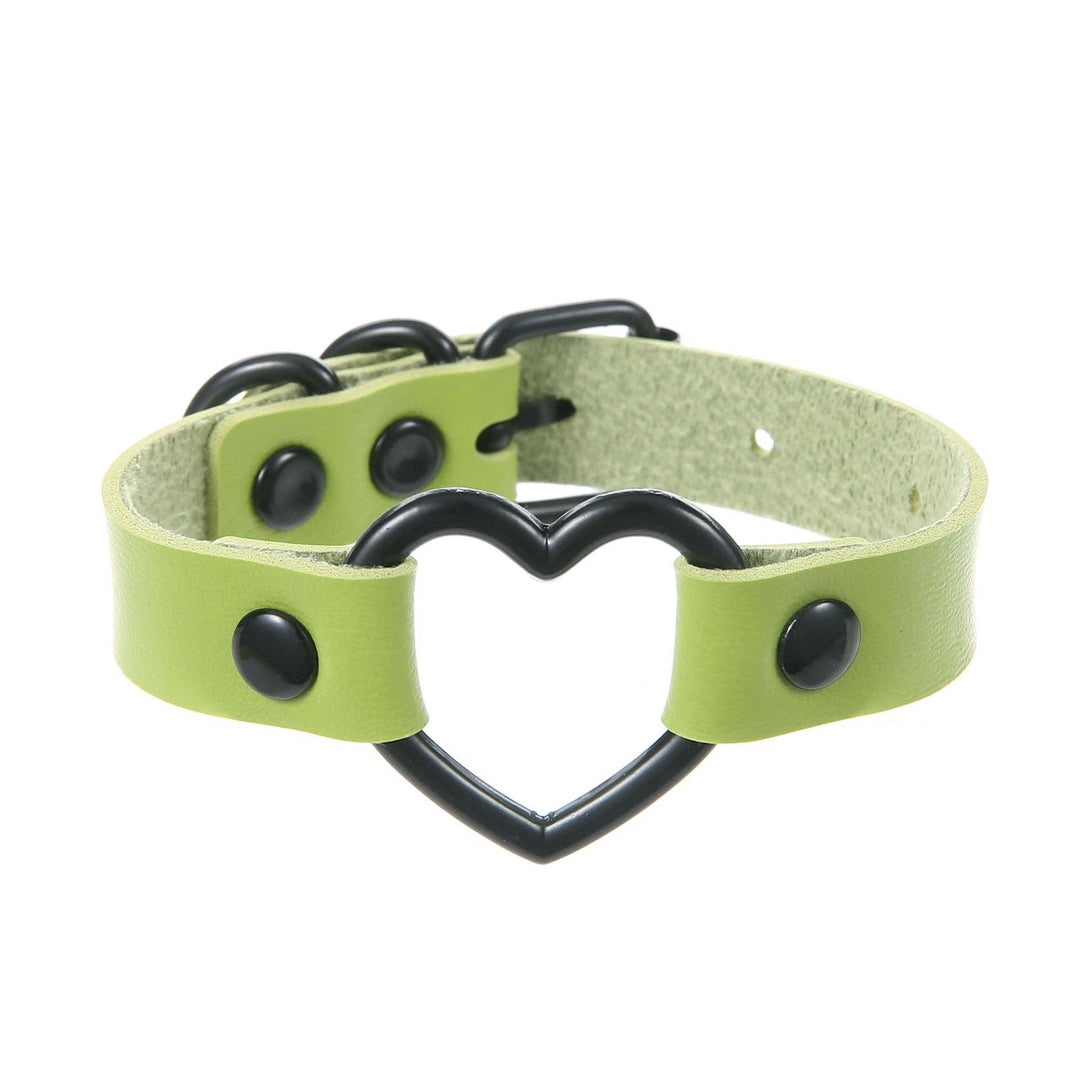 Heart Leather Bracelet