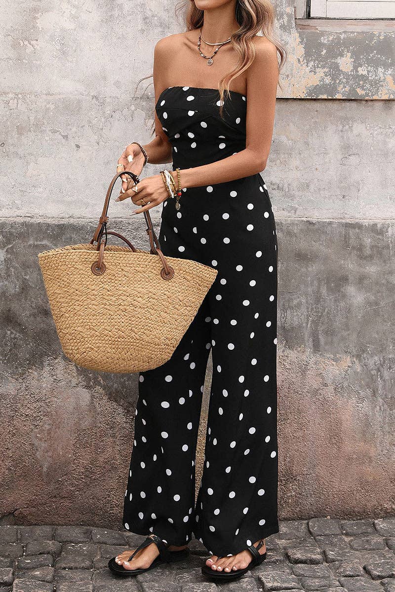 Polka Dot Jumpsuit