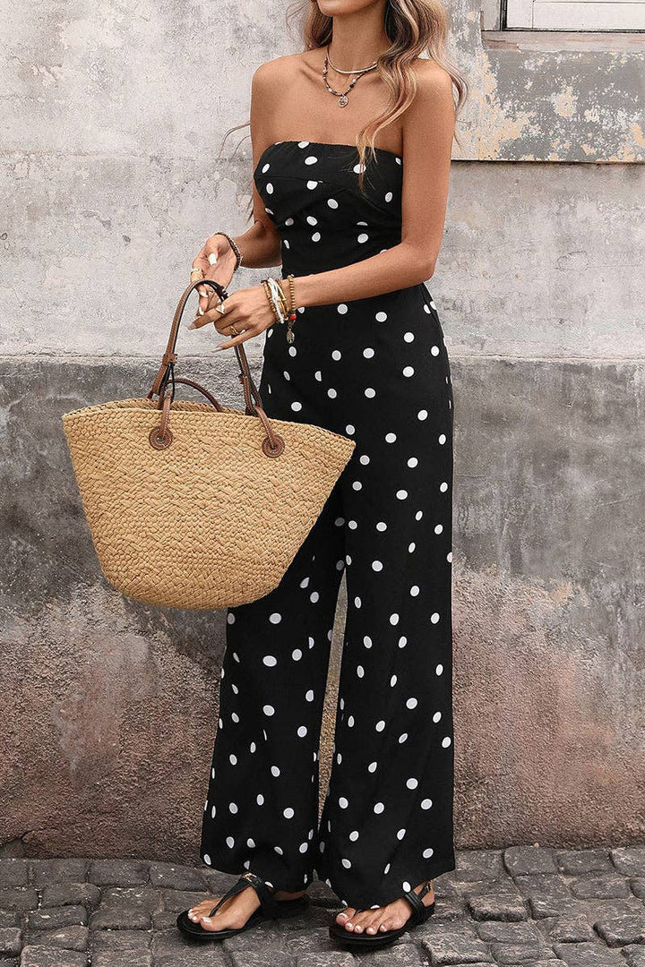Polka Dot Jumpsuit