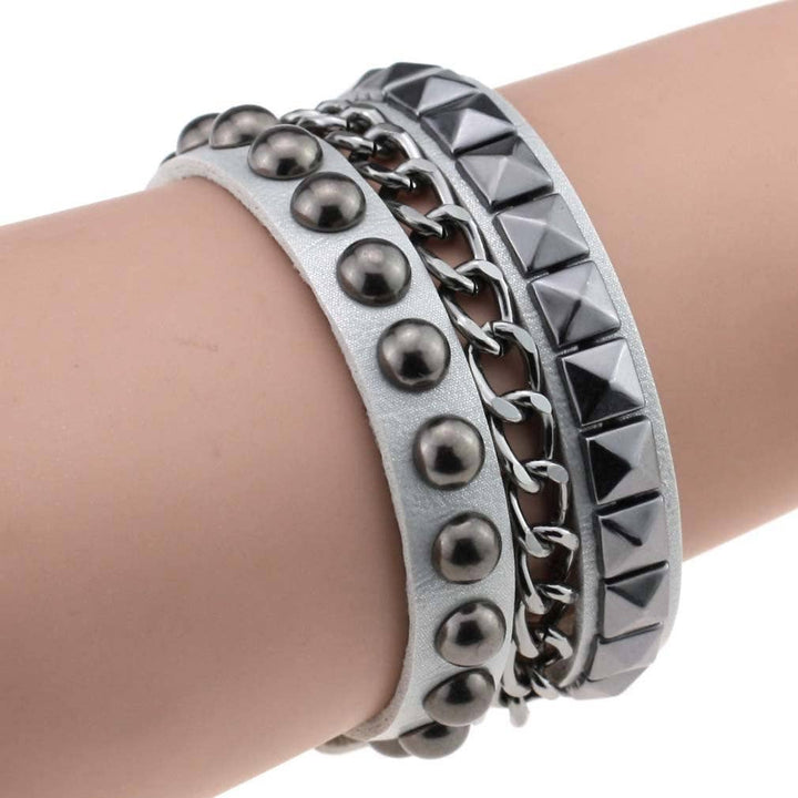Leather Geometric Design