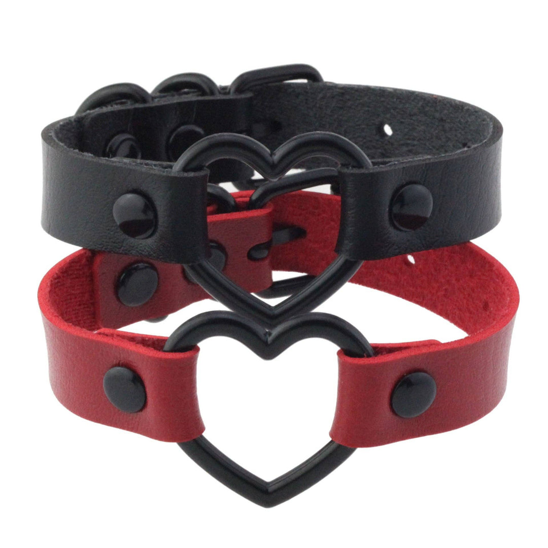 Heart Leather Bracelet