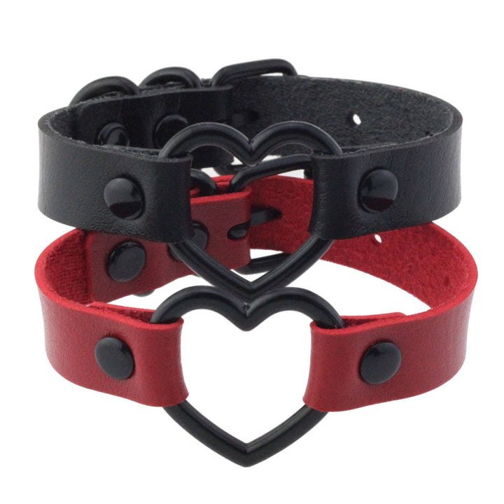 Heart Leather Bracelet