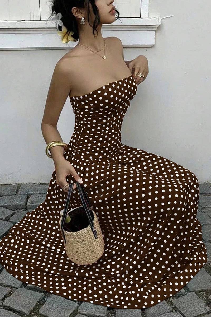 Polka Dot Maxi