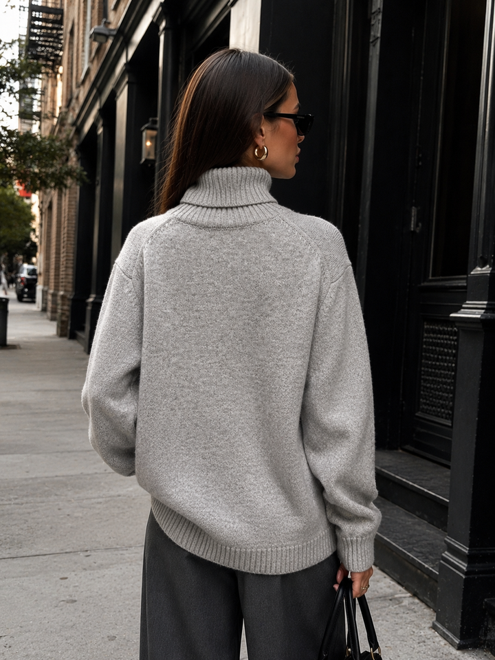 Oversized Turtleneck Sweater
