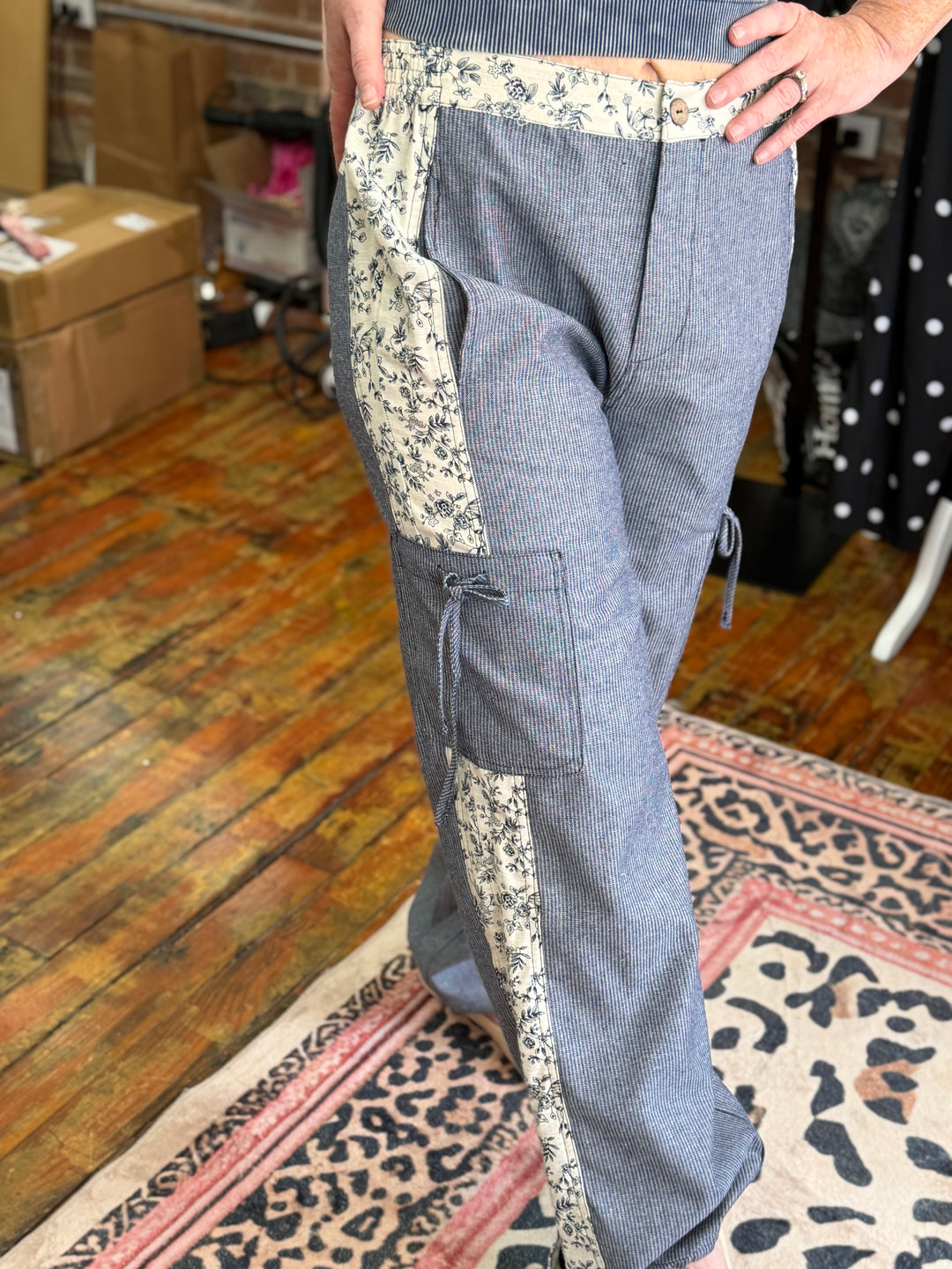 Denim blossom