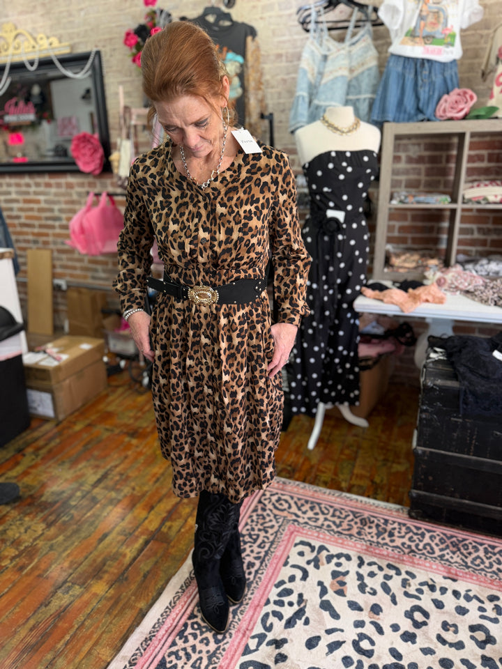Fierce &amp; Fabulous Leopard Dress