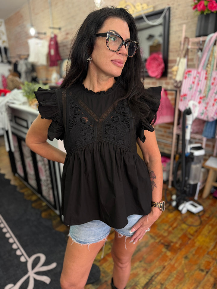 All the Frills Top