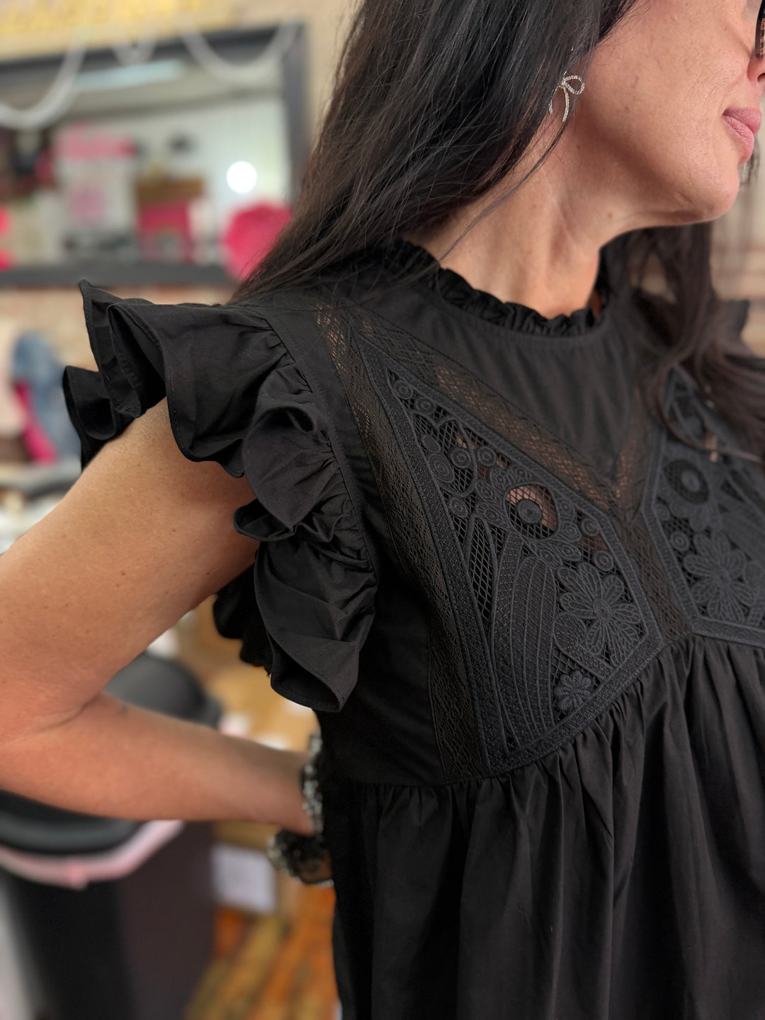 All the Frills Top