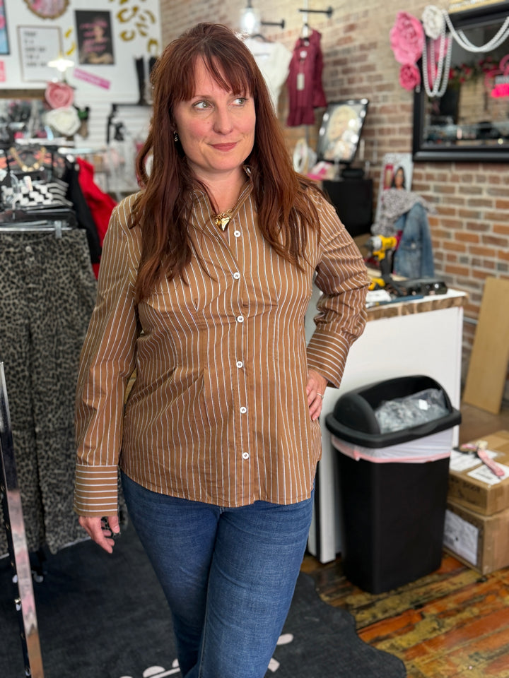 The Caramel Classic Top