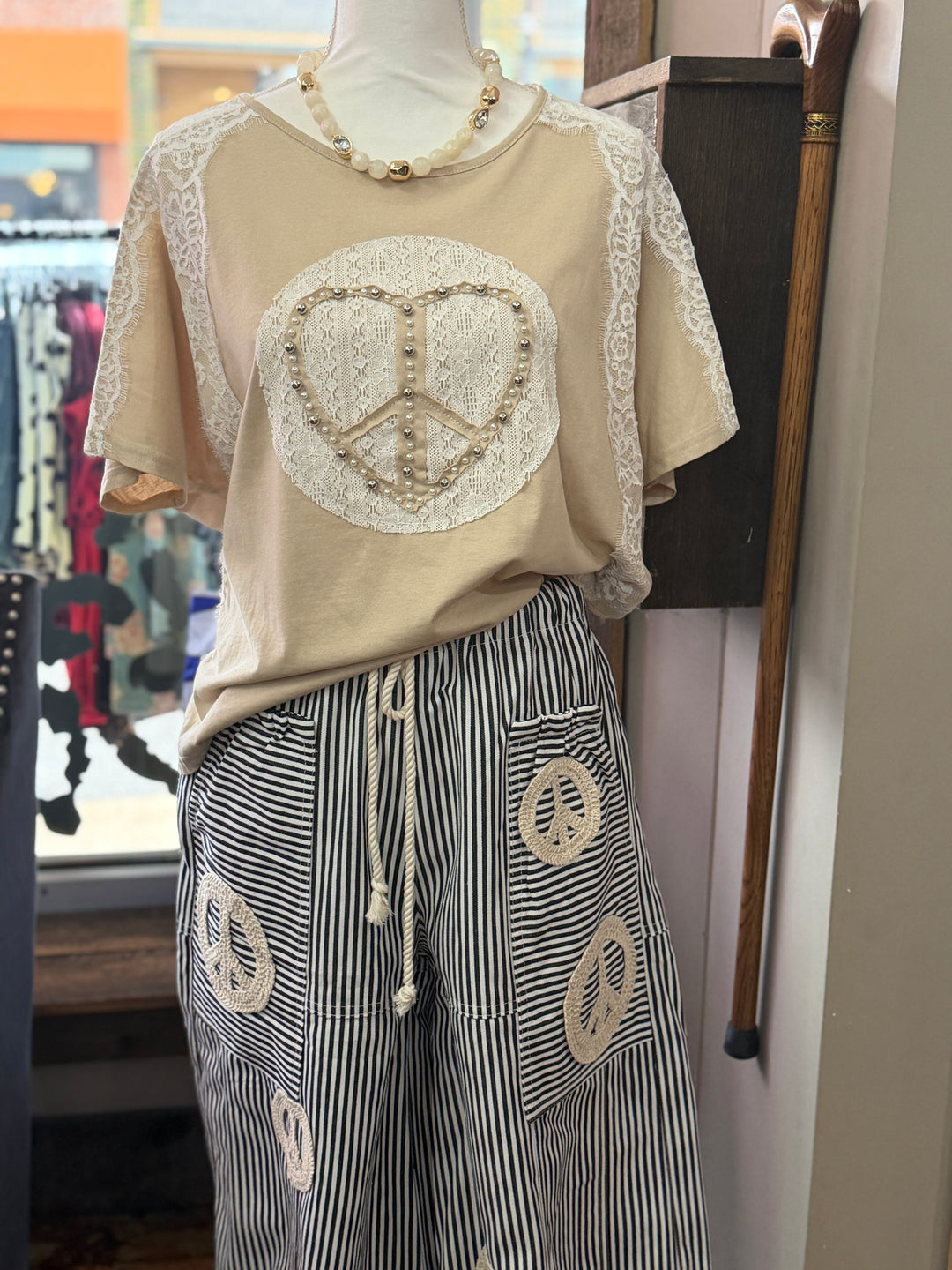 Heart peace patch