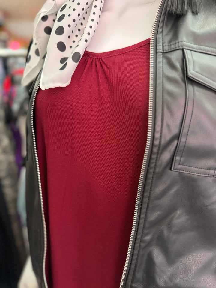 Burg tank dress