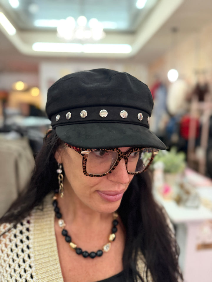 Newsboy hat