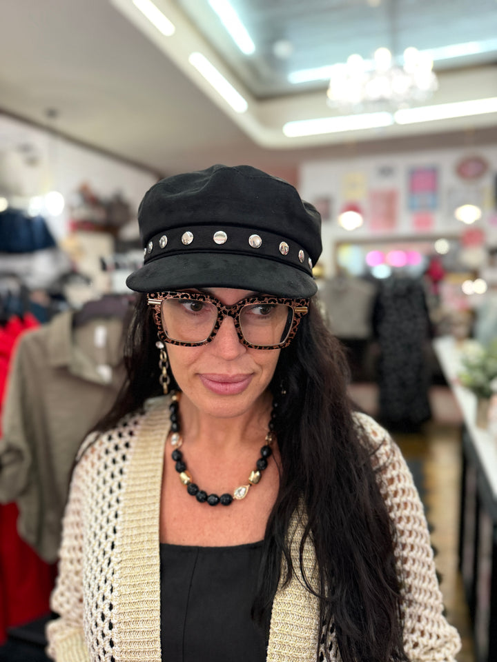 Newsboy hat