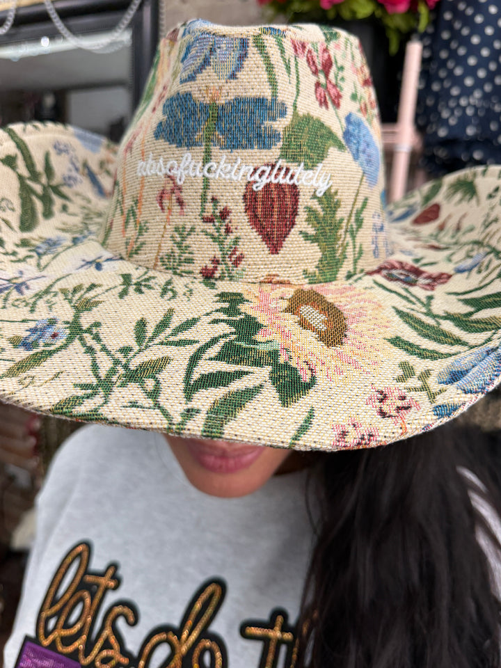 Tapestry cowboy