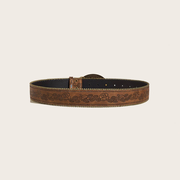 Western Rose Buckle Belt