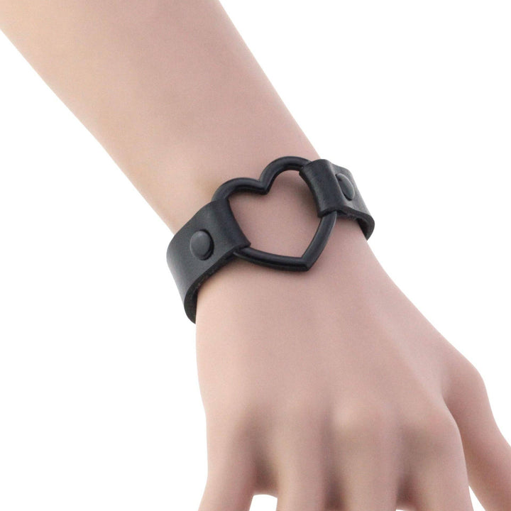 Heart Leather Bracelet