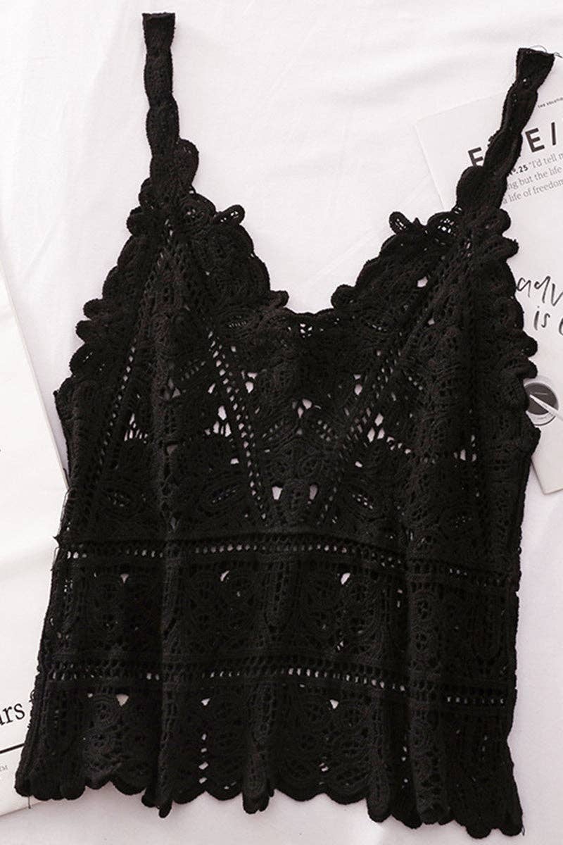 Crochet Lace Tank Top
