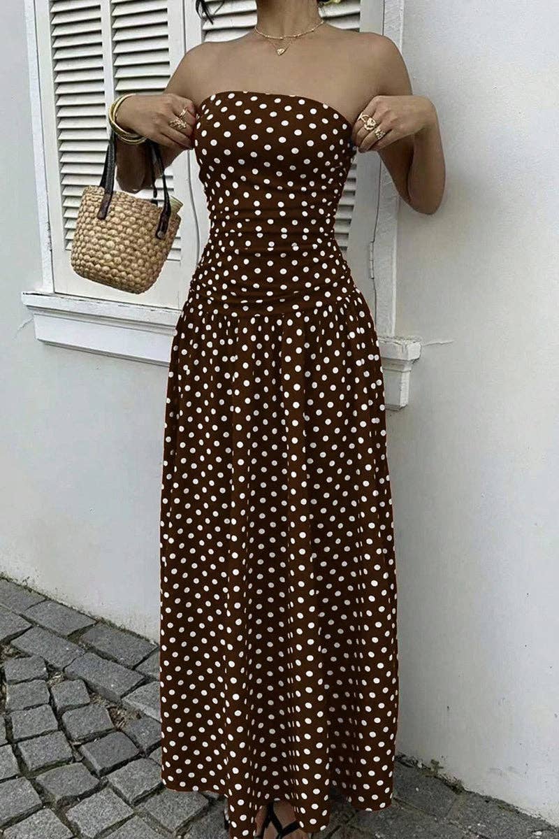 Polka Dot Maxi