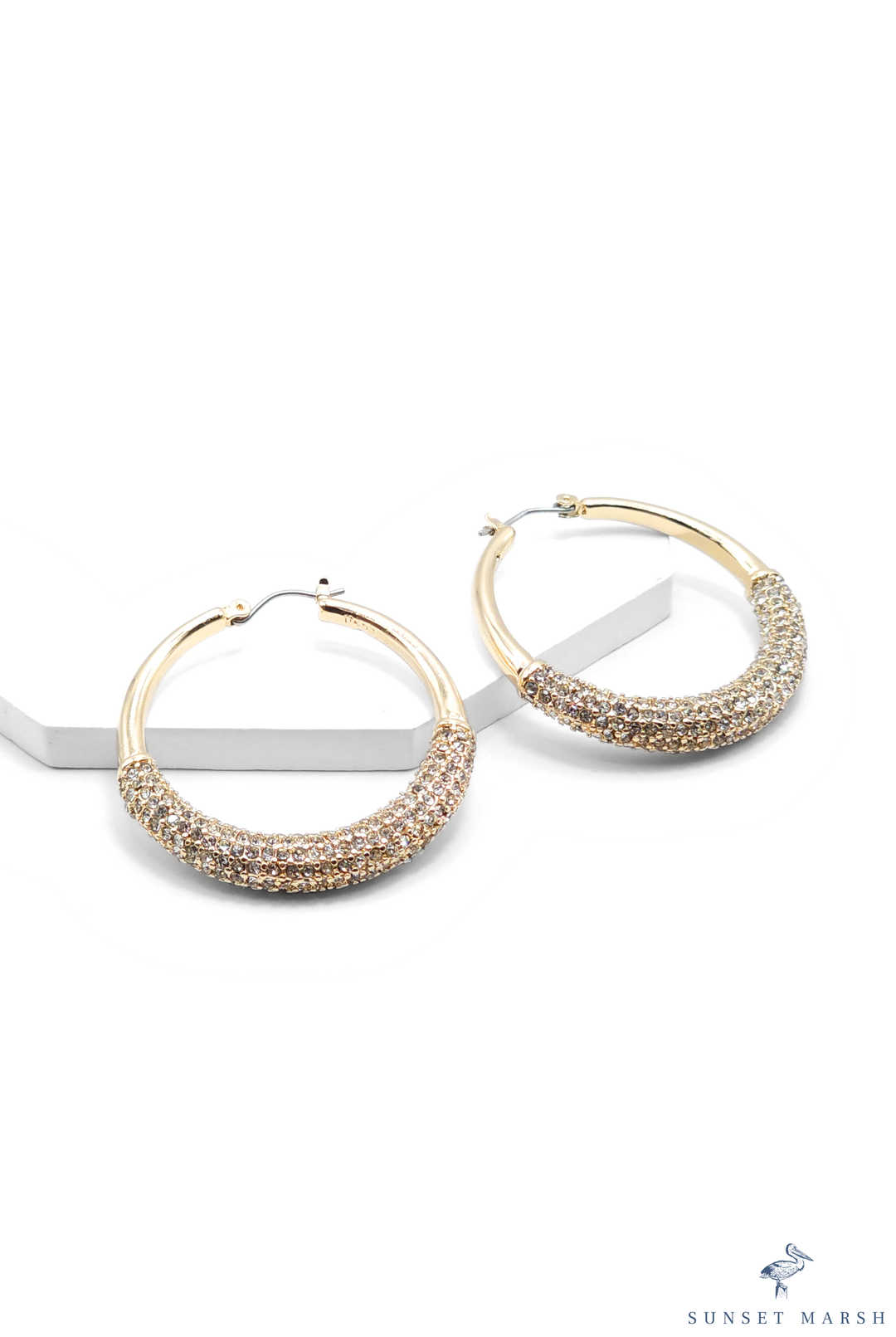 Glow Goals - Gold Earrings
