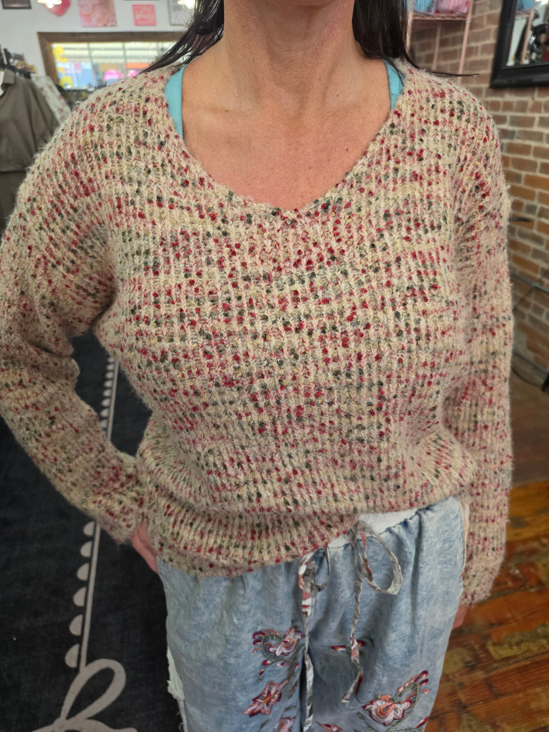Confetti sweater