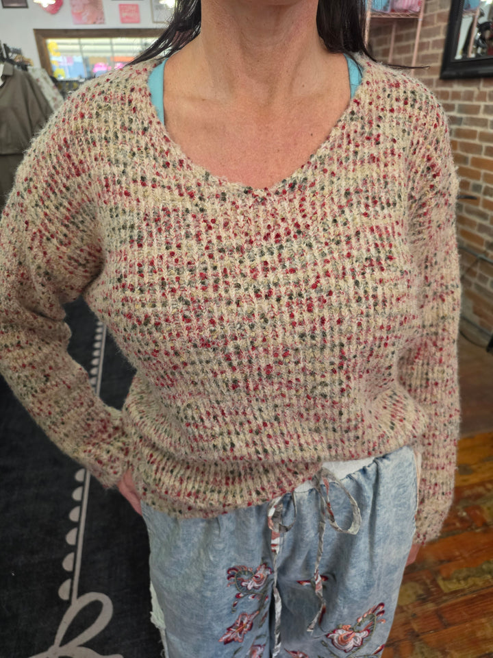 Confetti sweater