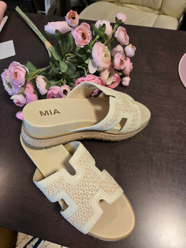 Caleena bone sandals