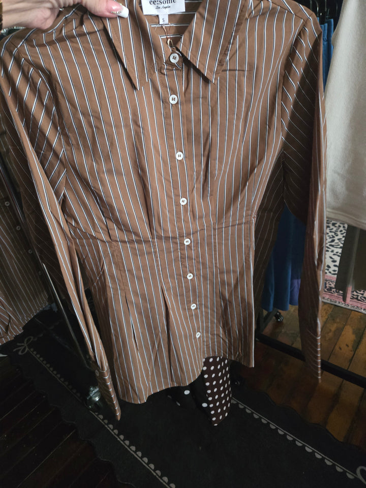 The Caramel Classic Top