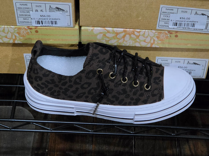 Leopard sneakers