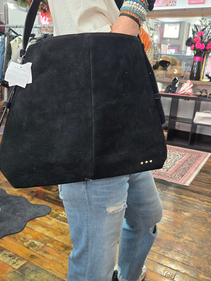 Evie suede hobo