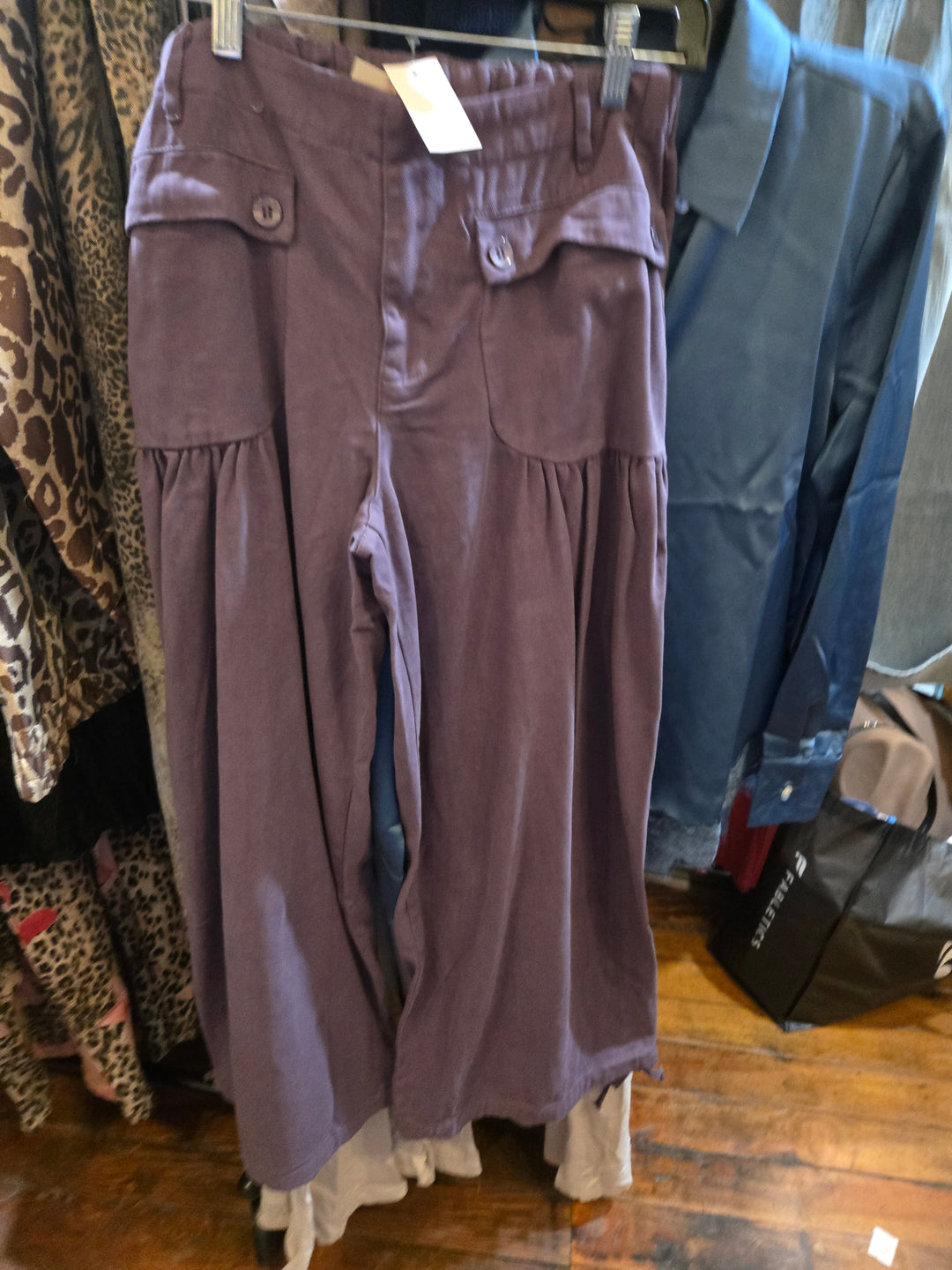 Plum pants