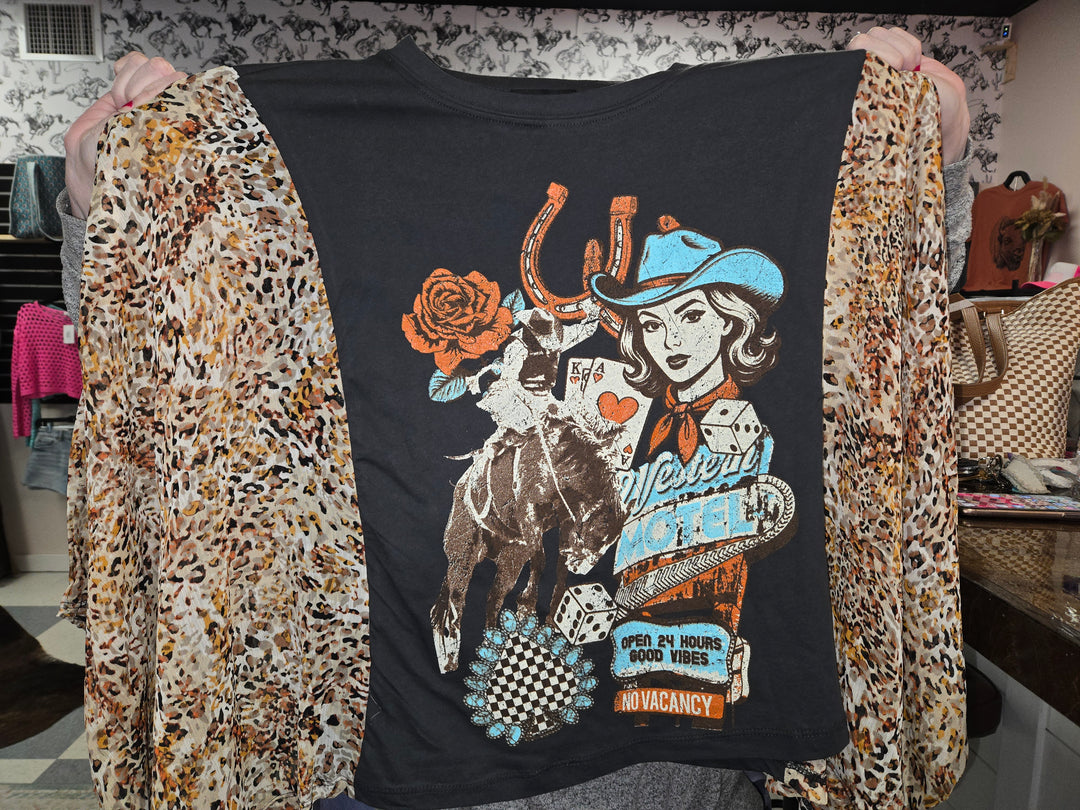 Western poncho leopard