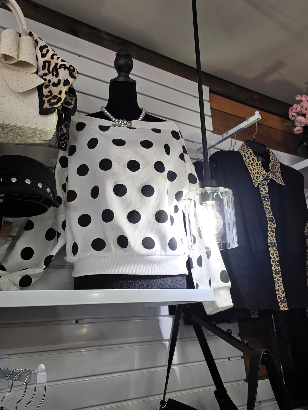 Polka Dot sweatshirt