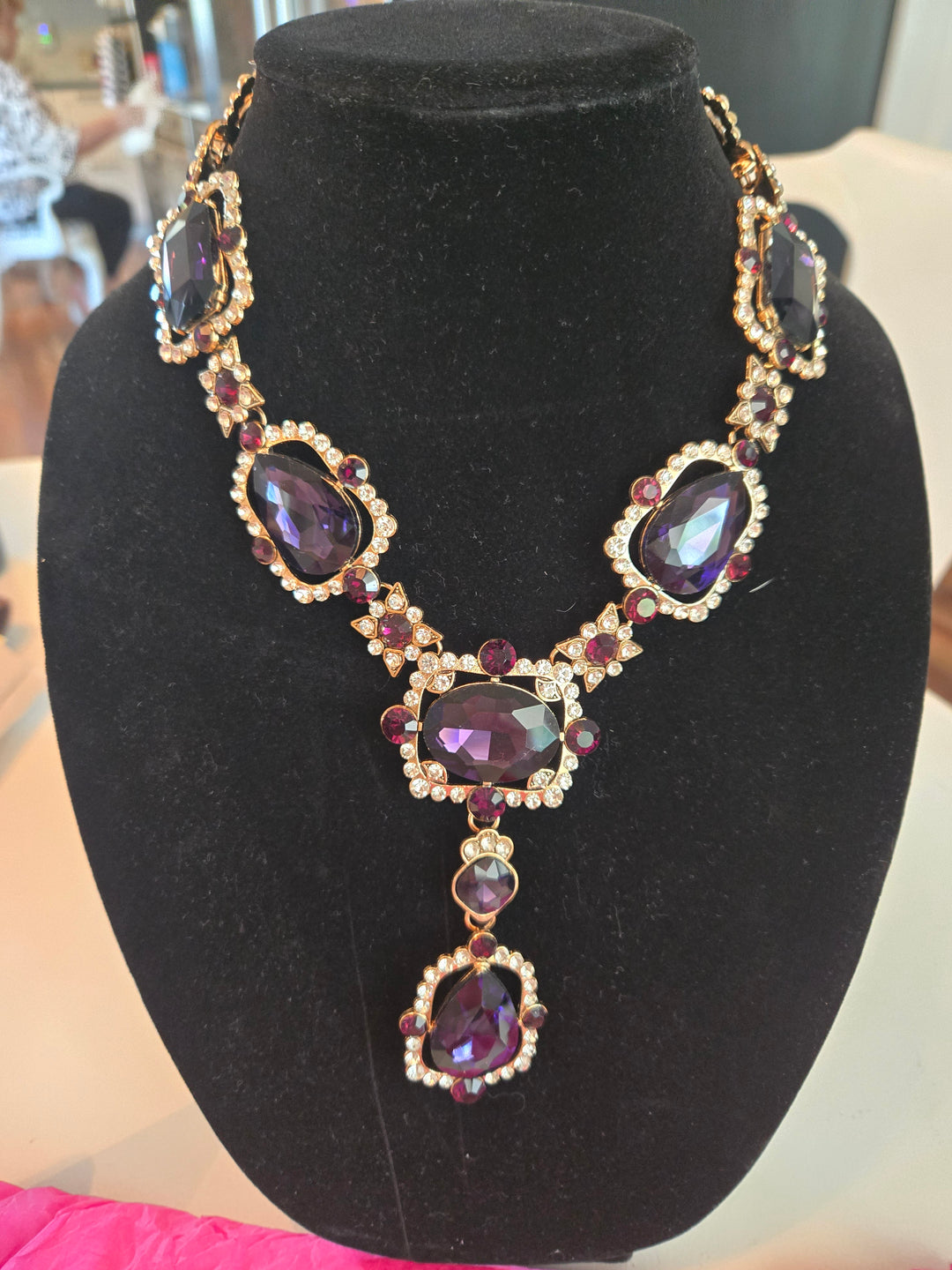 Purple &amp; diamond