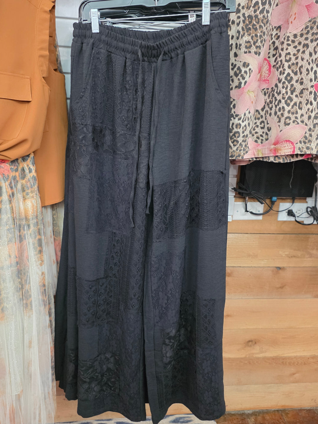Drawstring lace pants