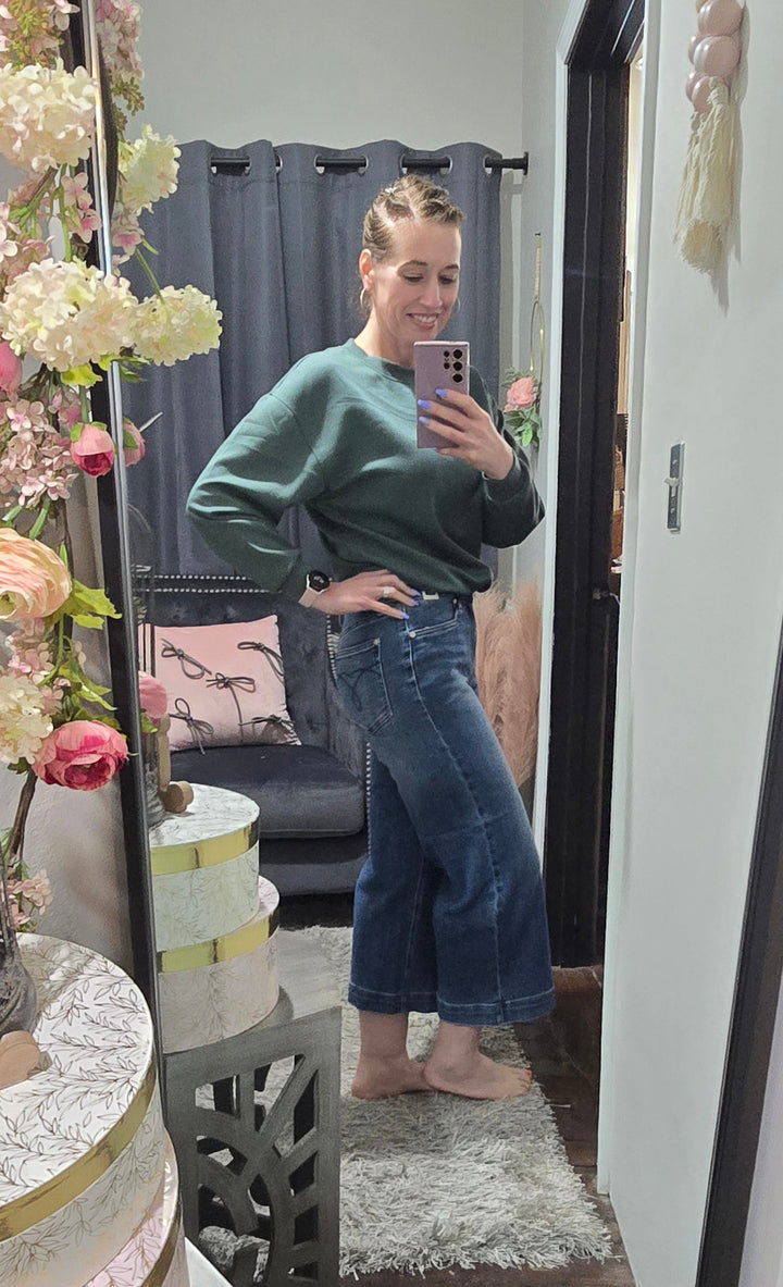 JB Vintage MR Cropped Denim